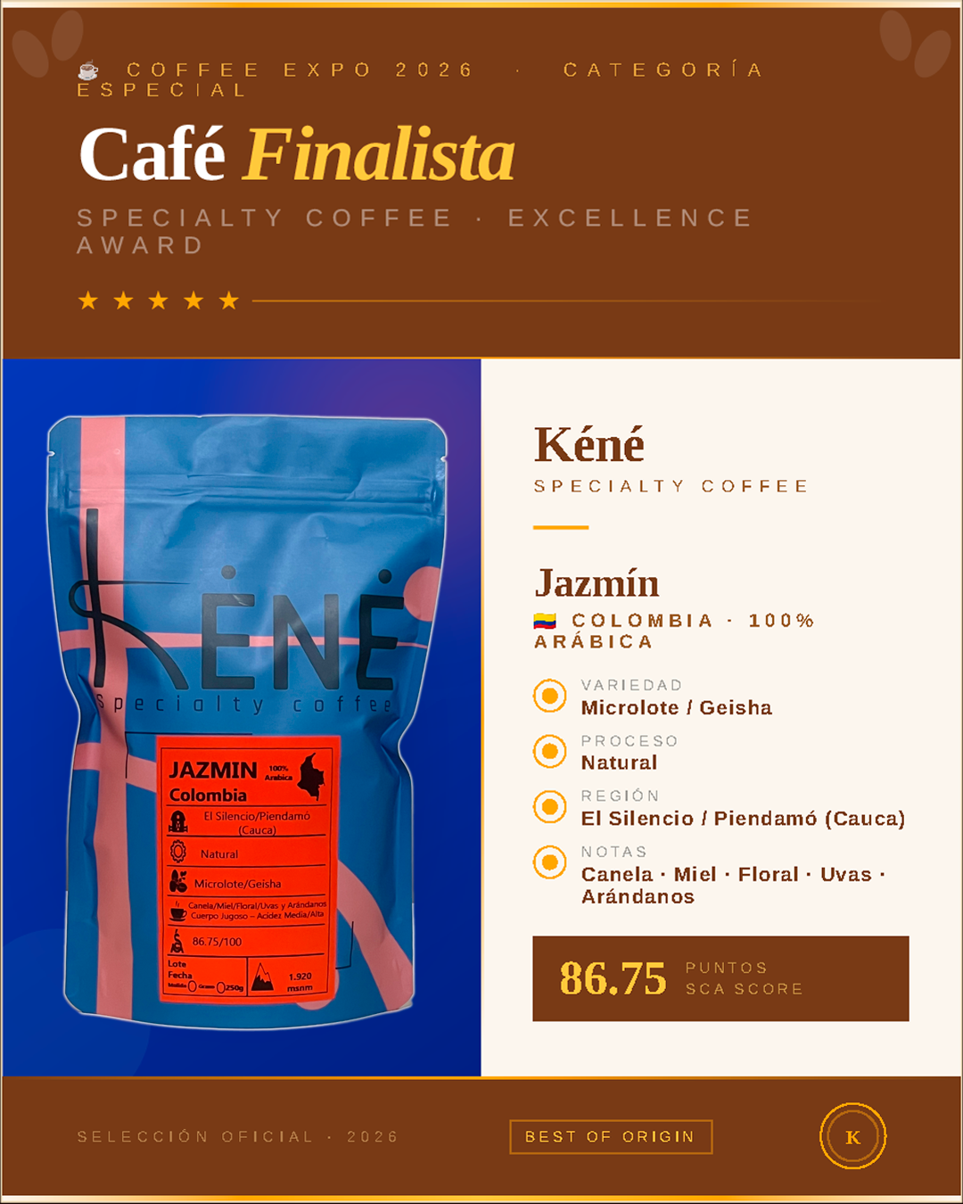 Jazmín (Geisha natural)-La Joya de KÉNÉ